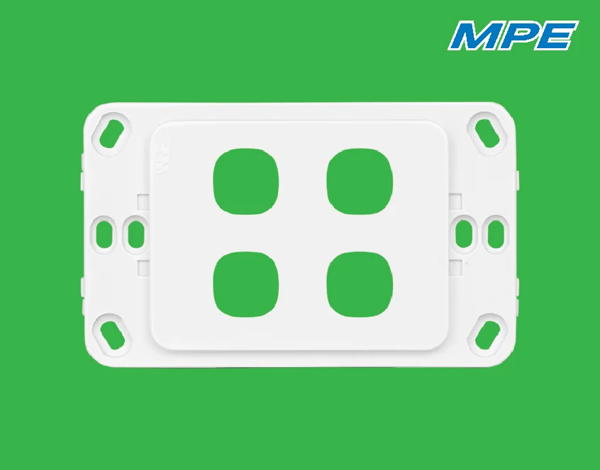 Mặt Công Tắc 4 Lỗ